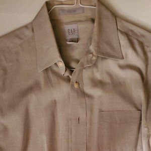GAP Dress Shirt, Light Grey